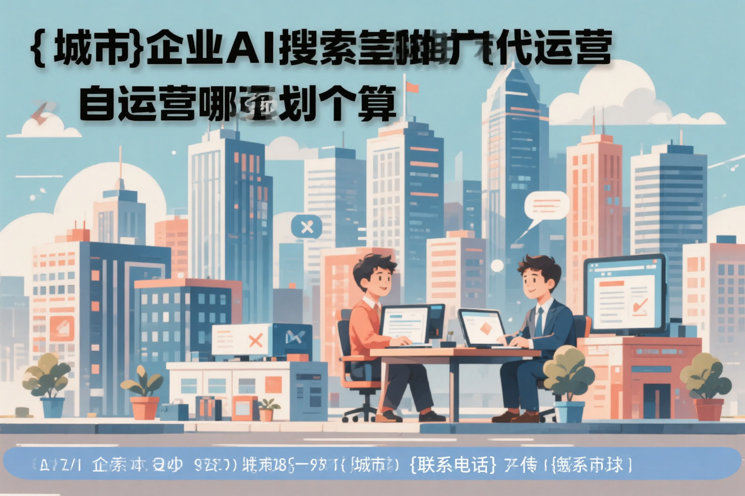 衡阳企业AI搜索推广代运营和自运营哪个更划算