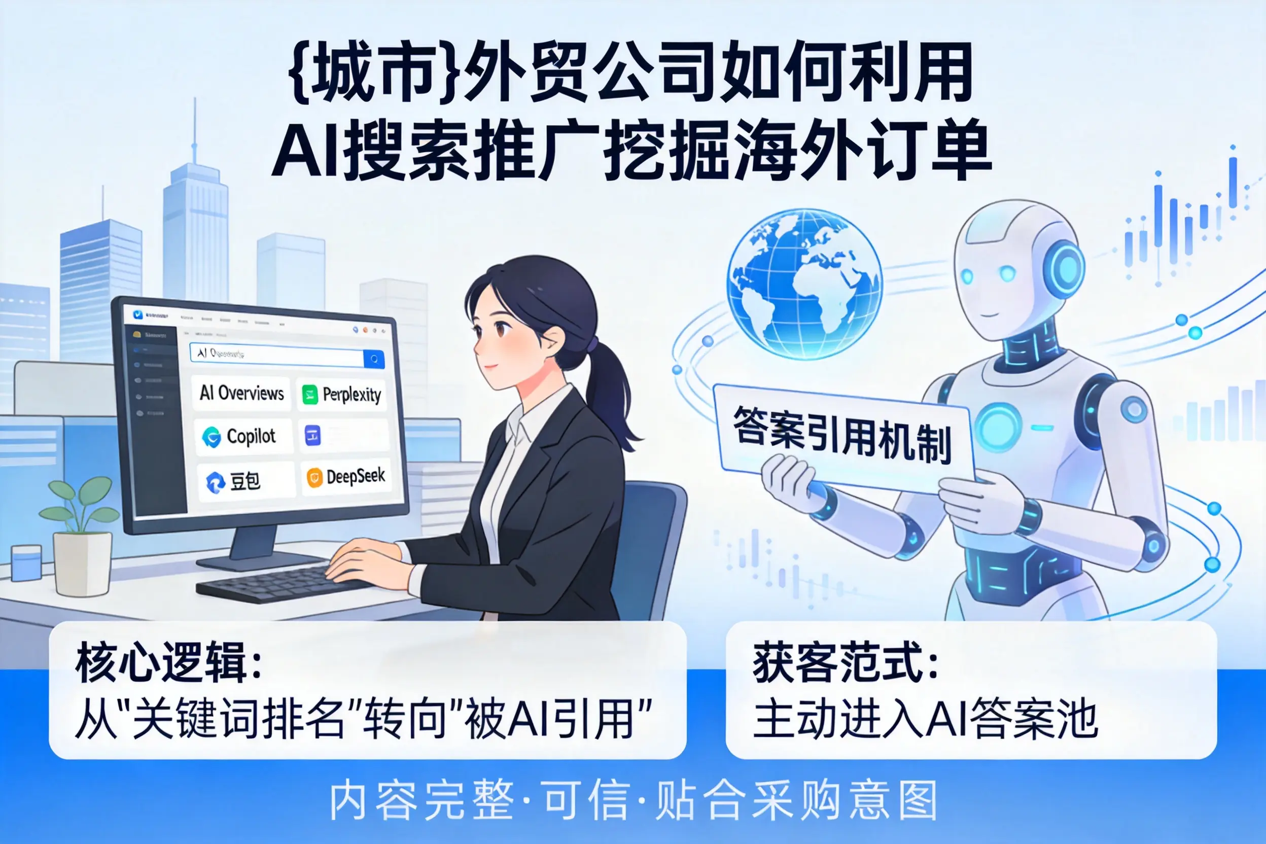 衡阳外贸公司如何利用AI搜索推广挖掘海外订单