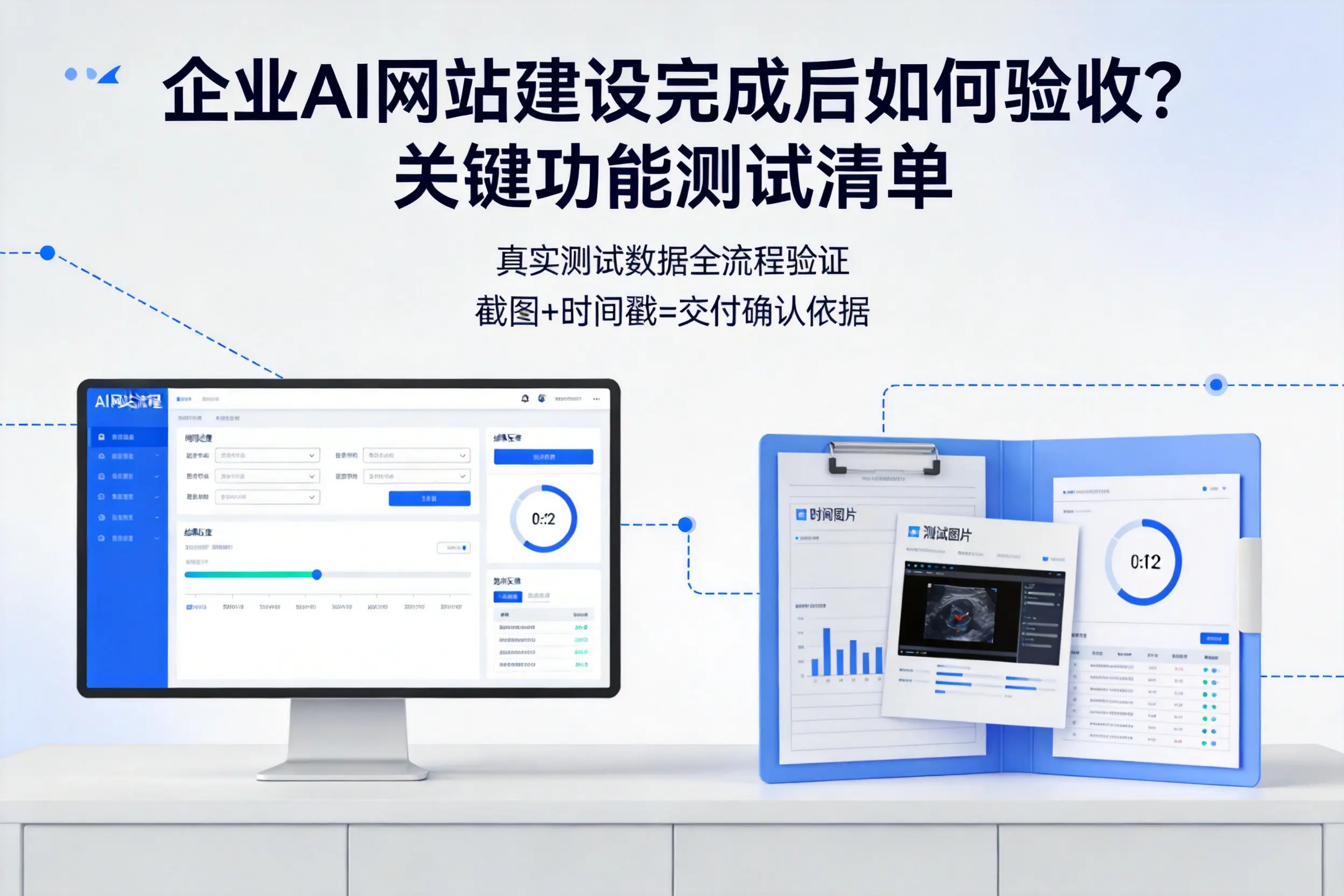 衡阳企业AI网站建设完成后如何验收？关键功能测试清单