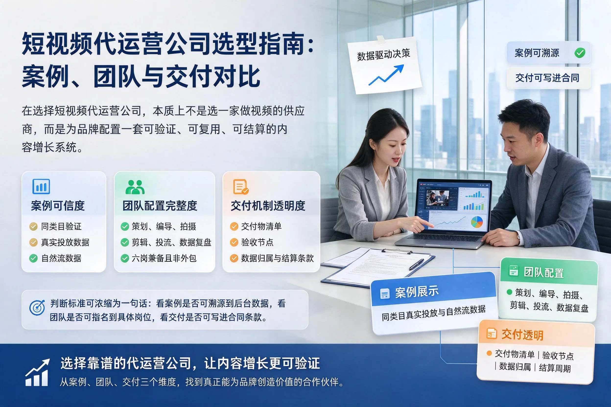 衡阳短视频代运营公司选型指南：案例、团队与交付对比