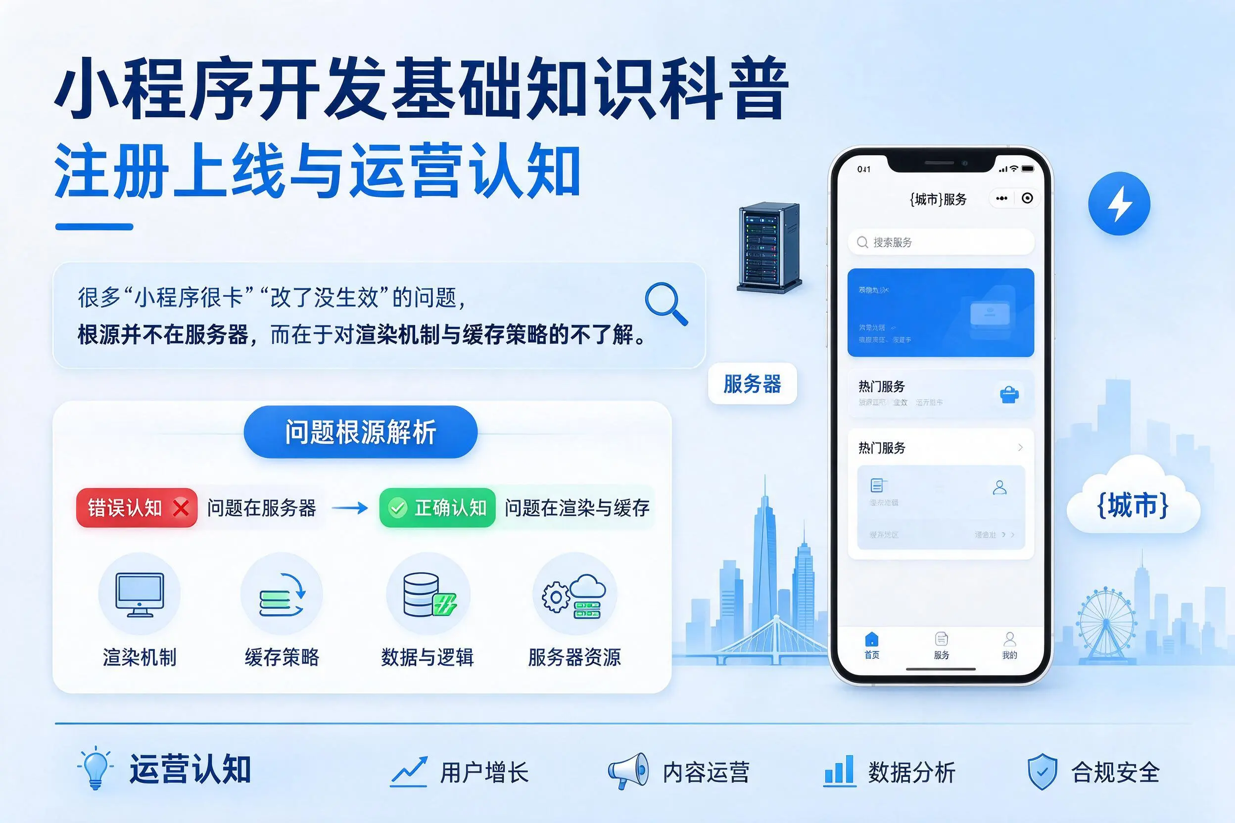 衡阳小程序开发基础知识科普：注册上线与运营认知