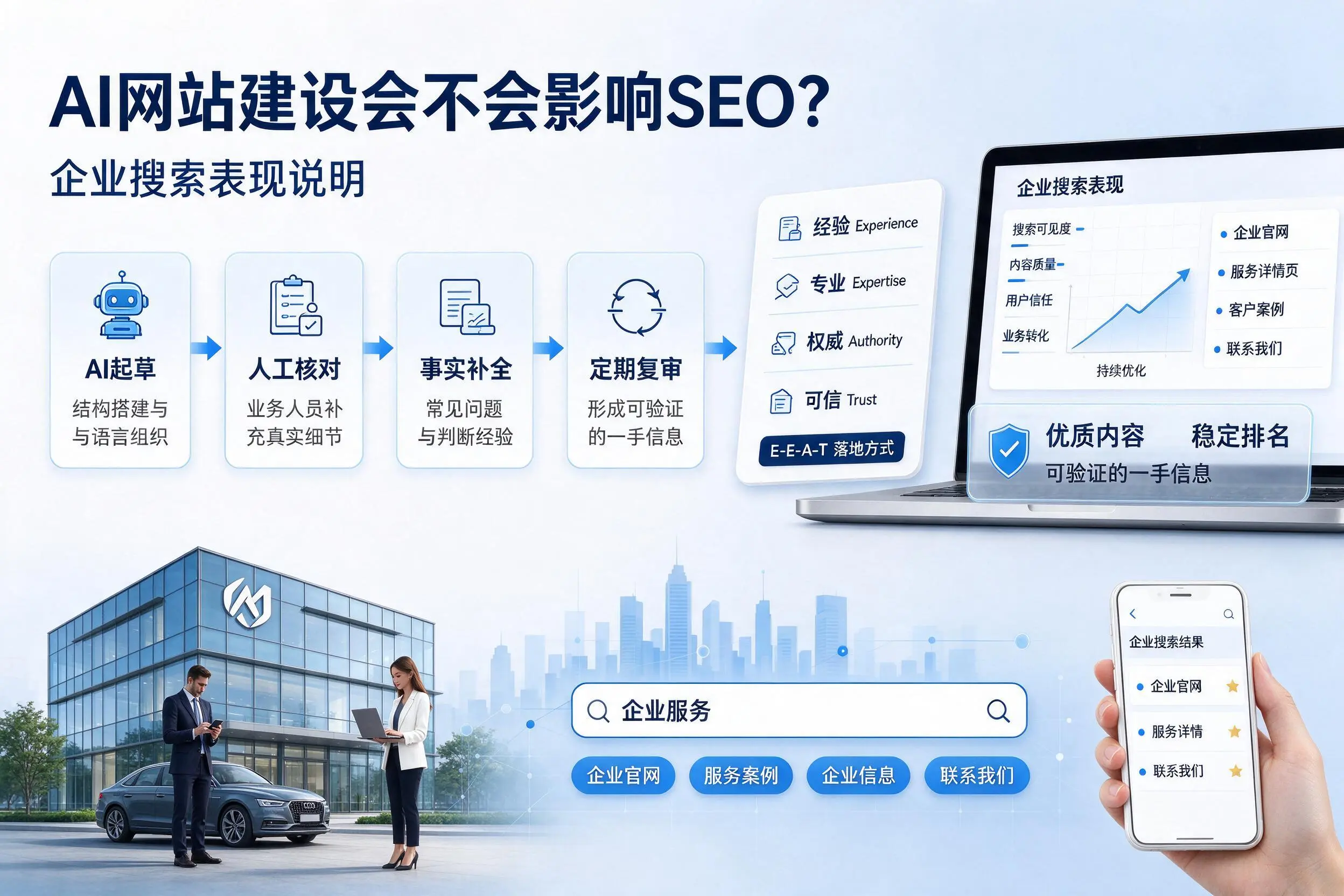 AI网站建设会不会影响SEO？衡阳企业搜索表现说明