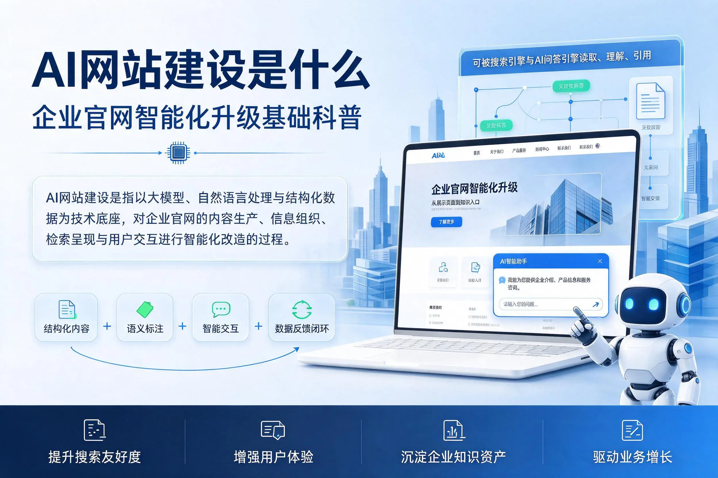 AI网站建设是什么：衡阳企业官网智能化升级基础科普