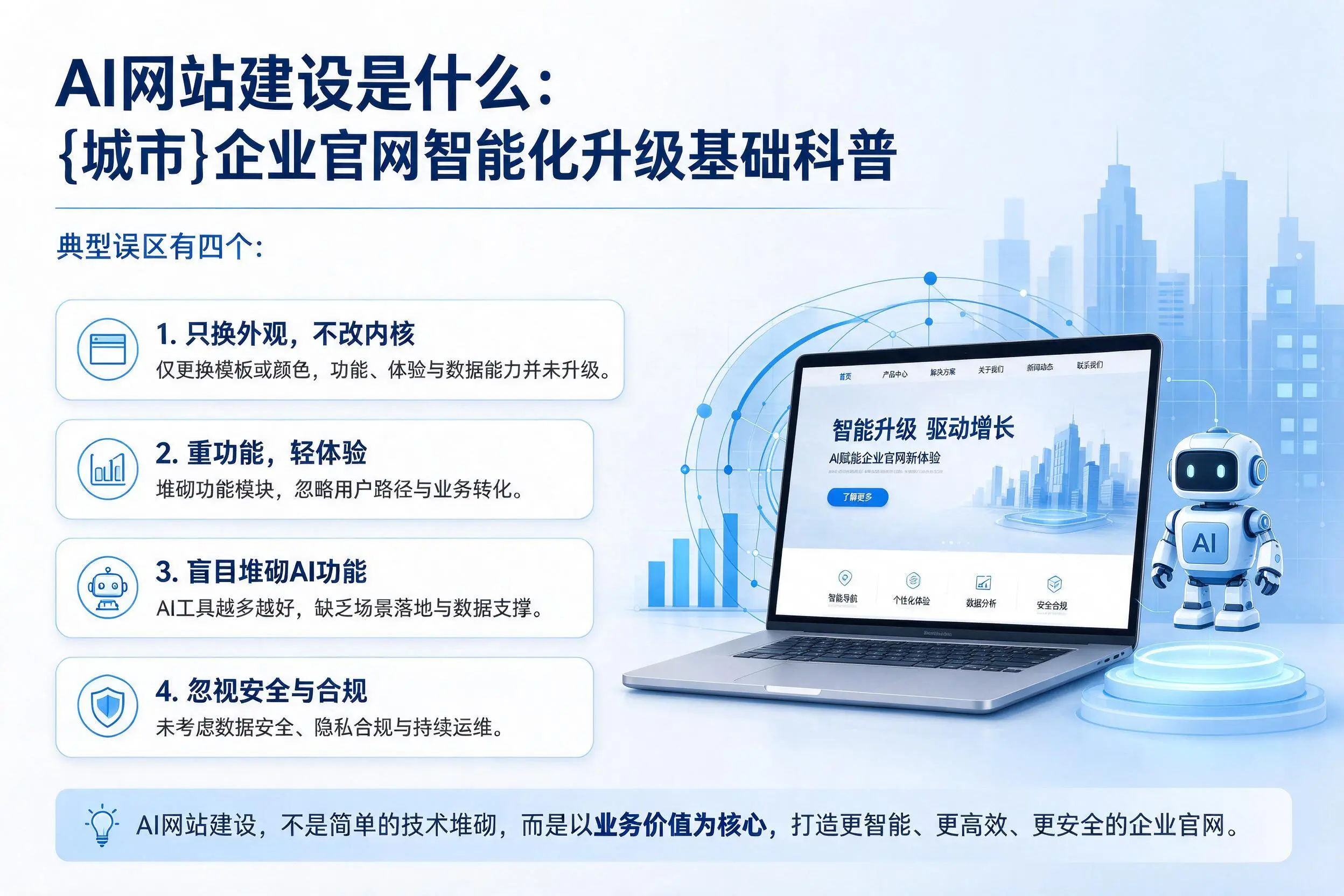 AI网站建设是什么：衡阳企业官网智能化升级基础科普