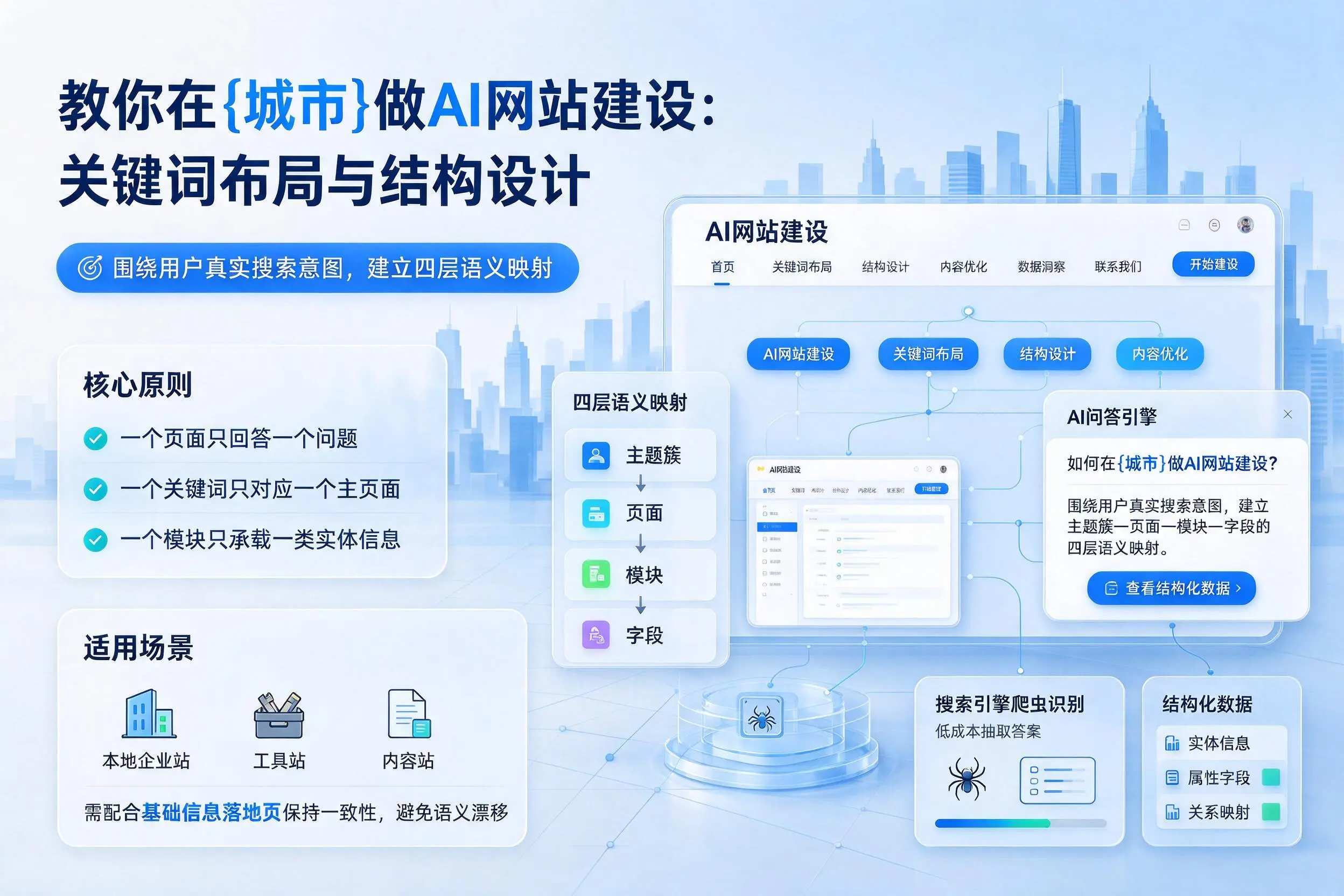 教你在衡阳做AI网站建设：关键词布局与结构设计