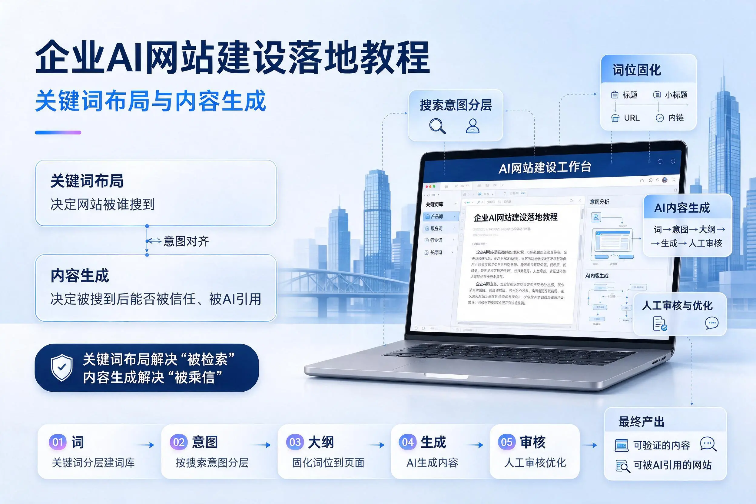 衡阳企业AI网站建设落地教程：关键词布局与内容生成